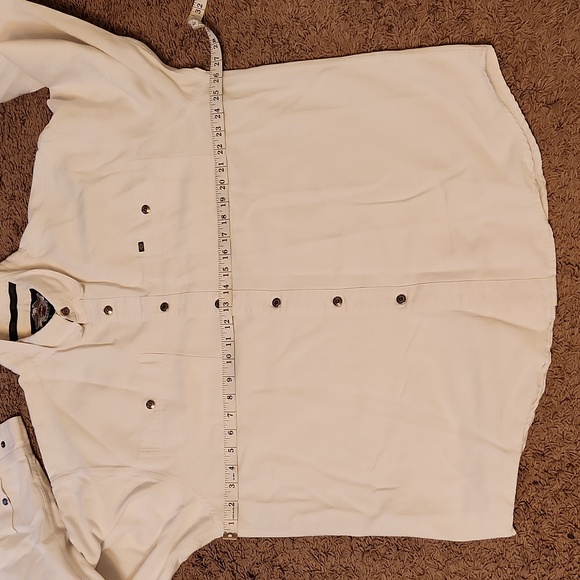 HARLEY DAVIDSON DENIM MEN'S BUTTON DOWN LONG SLEEVE SIZE XL - Picture 6 of 7